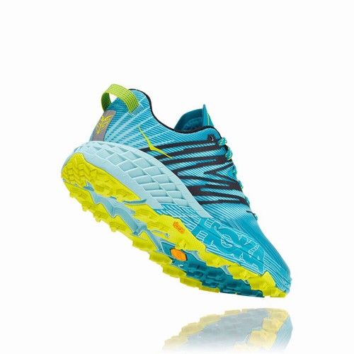 Hoka One One SPEEDGOAT 4 Trail Running Shoes For Women India Blue IN-6109